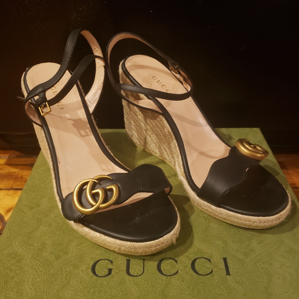 Gucci wedges